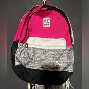 Victoria’s Secret pink backpack